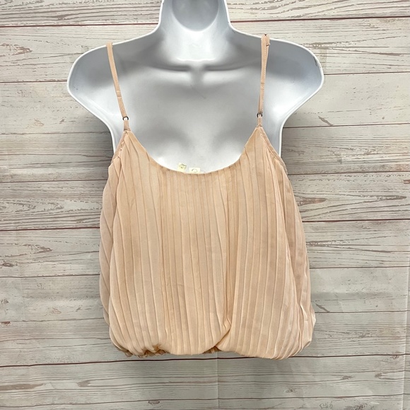 Anthropologie E by Eloise chiffon crop top - Picture 2 of 7